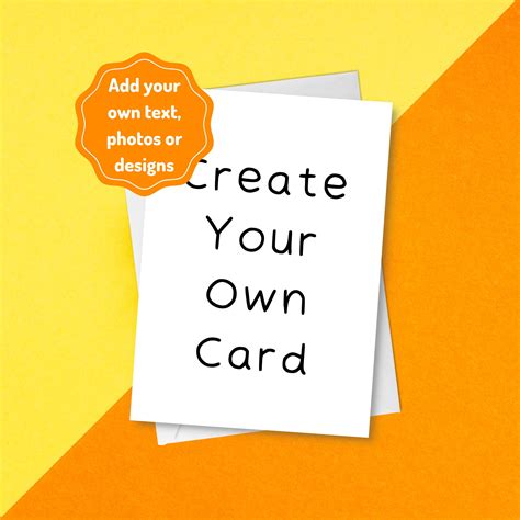 Create your Own Card 